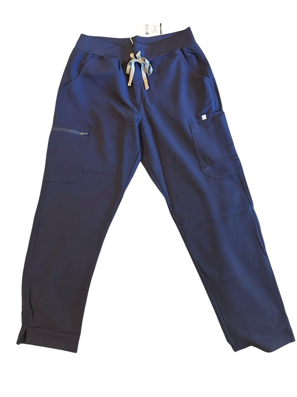NWT Figs Women’s Navy Blue High Waisted Yola Medical Scrub Pants